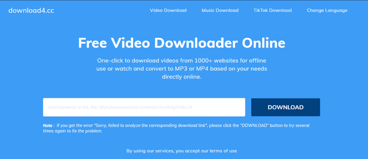 Interface do Download4.cc